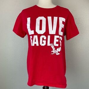 LOVE EAGLES EWU Short Sleeve T-Shirt Size L EUC